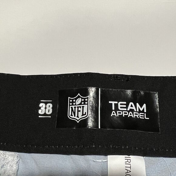 Forever Collectable NFL Carolina Panthers Diagonal Stripe Shorts Mens Size 38 - Picture 6 of 7